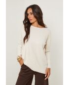Beiger Pullover Clémentine