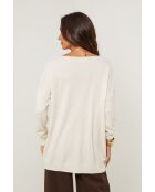 Beiger Pullover Clémentine