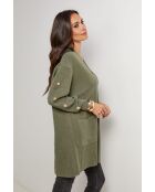 Gilet Henriette kaki