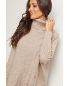 Poncho Augustin taupe