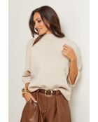 Beige trui Lorenzo