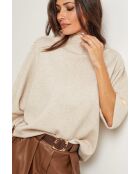 Beige trui Lorenzo