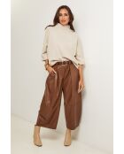Beige trui Lorenzo