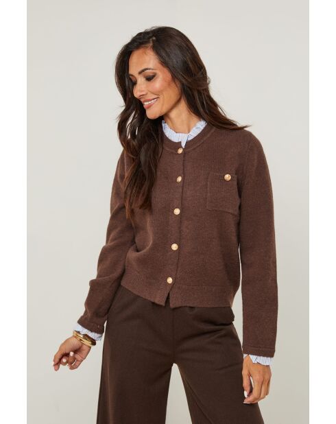 Annie Chocolate Pullover