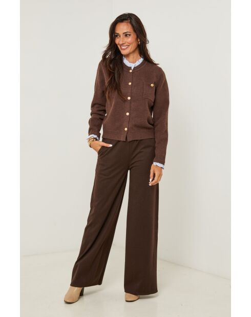 Annie Chocolate Pullover