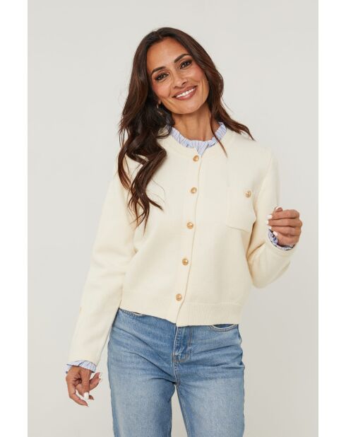 Beiger Pullover Annie