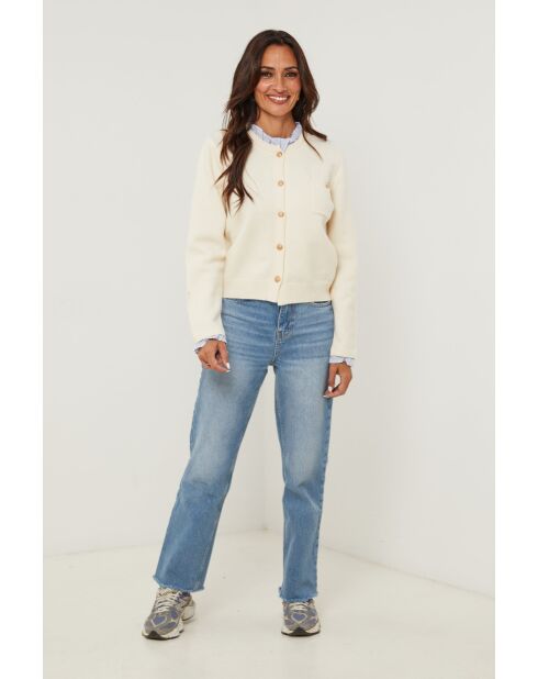 Beiger Pullover Annie