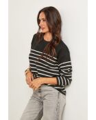 Pull Cassian noir beige
