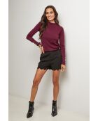 Nathie burgunderfarbener Pullover