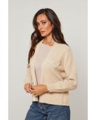Vest in sterling taupe