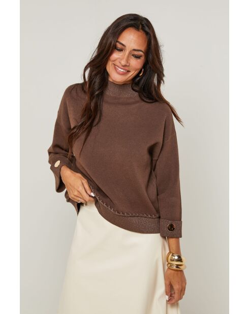 Valenti Kaffeepullover