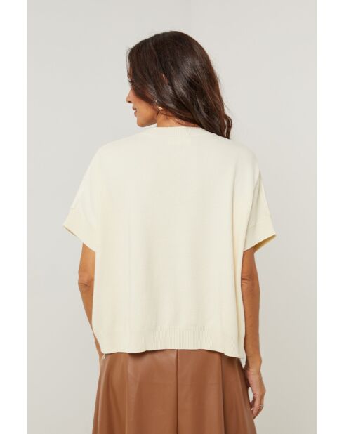 Beiger Pullover Wallace