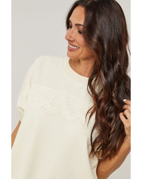 Beiger Pullover Wallace