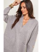 Gilet Henriette gris