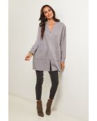 Gilet Henriette gris