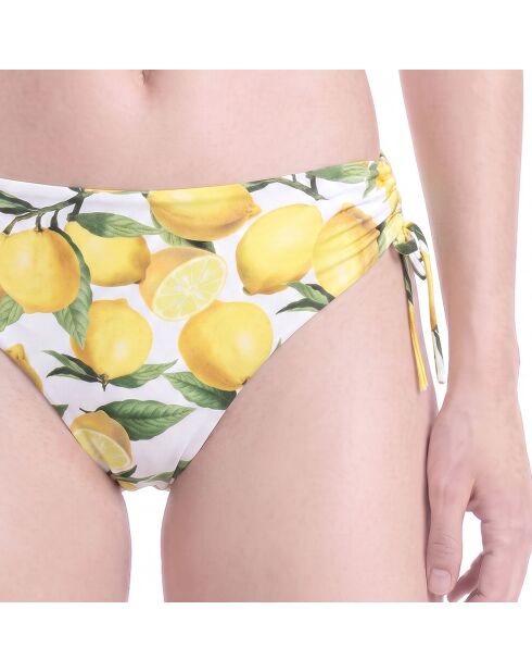 Bikinibroekje 50561305 geel gestempeld