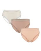Set van 3 katoenen slipjes met logo 50510016 veelkleurig