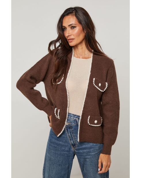 Vest van sterling chocolade
