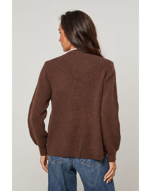 Vest van sterling chocolade