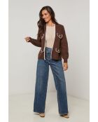 Vest van sterling chocolade