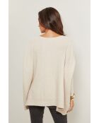 Beige trui Gianna