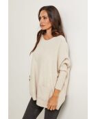 Beige trui Gianna