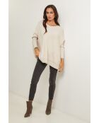 Beige trui Gianna
