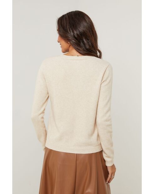 Gilet Victorine beige