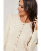 Gilet beige Victorine