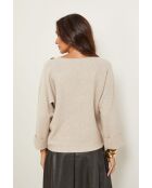 Beiger Pullover Leonard