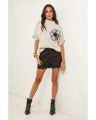 Pull Mercer beige noir