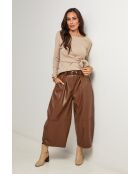 Taupefarbener Pullover Harrison