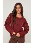 Pull Barrett bordeaux