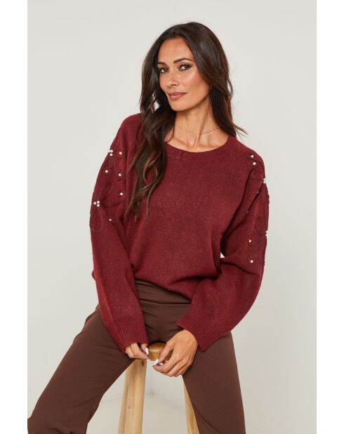 Pull Barrett bordeaux