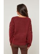Pull Barrett bordeaux