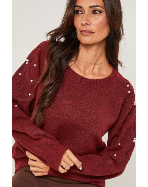 Pull Barrett bordeaux