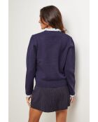 Marineblauer Pullover Annie