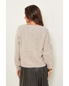 Barrett taupefarbener Pullover
