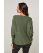 Khakifarbener Pullover Miss