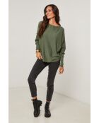 Khakifarbener Pullover Miss