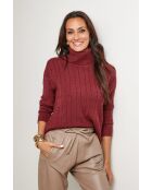 Pull Basile bordeaux