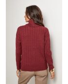 Pull Basile bordeaux
