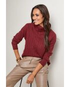 Pull Basile bordeaux