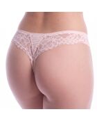 Tanga mit Spitze 50556195 rosa Stick