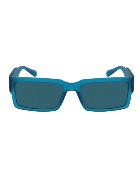 CKJ23623S grünlich-blaue rechteckige Sonnenbrille
