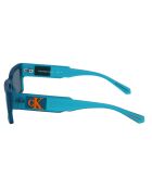 Gafas de sol rectangulares azul verdoso CKJ23623S
