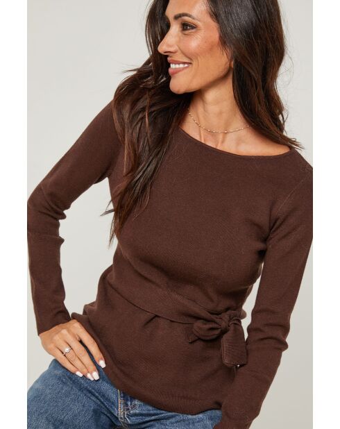 Harrison Chocolate Pullover
