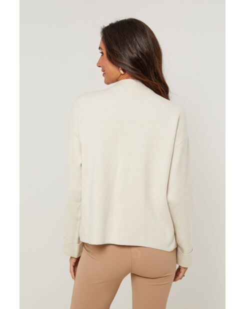 Beiger Pullover Ashford