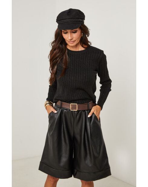 Paloma schwarzer Pullover