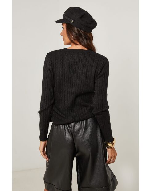 Paloma schwarzer Pullover
